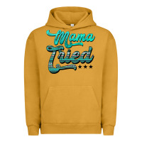 Pigment Peanut Butter mama tried aztec turquoise Urban Hoodie - AdoDesignShop