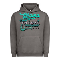 Pigment Tornado mama tried aztec turquoise Urban Hoodie - AdoDesignShop