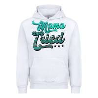 White mama tried aztec turquoise Urban Hoodie - AdoDesignShop