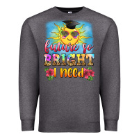 Charcoal Heather future so bright i need Premium Sweatshirt - Zillion Design Studio