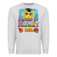Dove Grey future so bright i need Premium Sweatshirt - Zillion Design Studio