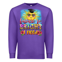 Purple future so bright i need Premium Sweatshirt - Zillion Design Studio