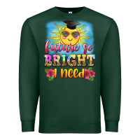 Sports Green future so bright i need Premium Sweatshirt - Zillion Design Studio