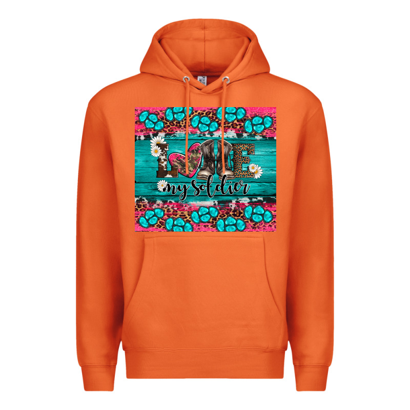 Armed Forces Day Love My Soldier Premium Hoodie by Artiststas | Teevron