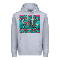 Heather Grey armed forces day love my soldier Premium Hoodie - Artiststas