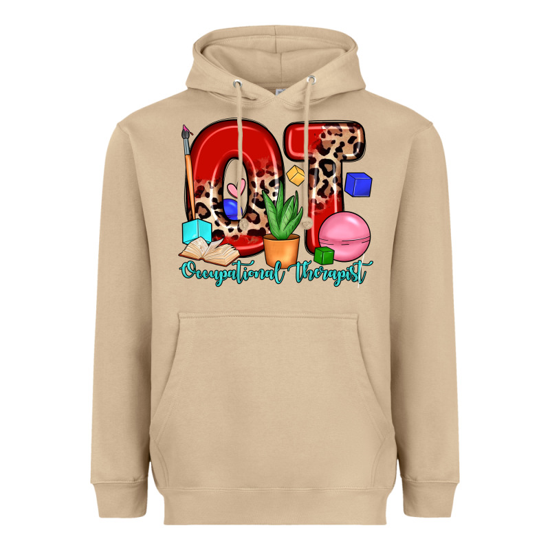 Ot Occupational Therapist Heavyweight Hoodie by Zillion Design Studio | Teevron