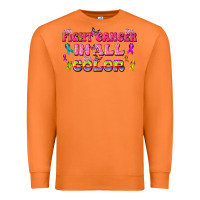 Carrot Fight Cancer In All Color Premium Sweatshirt - texasbilliewilder