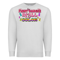 Dove Grey Fight Cancer In All Color Premium Sweatshirt - texasbilliewilder