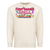 Sandshell Fight Cancer In All Color Premium Sweatshirt - texasbilliewilder