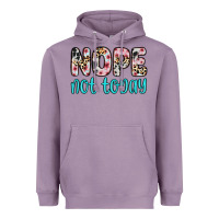 Lavender nope not today Heavyweight Hoodie - Zillion Design Studio