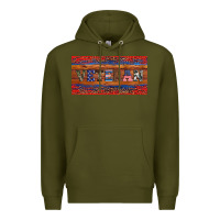 Army Green armed forces day veteran Premium Hoodie - Artiststas