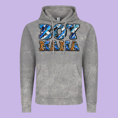 Boy Mama Vintage Hoodie Designed By Adodesignshop