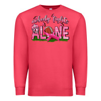 Cardinal Football Nobody Fights Alone Premium Sweatshirt - texasbilliewilder
