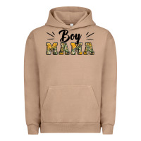 Boy Mama Camouflage Pattern Mother's Day Urban Hoodie | Teevron