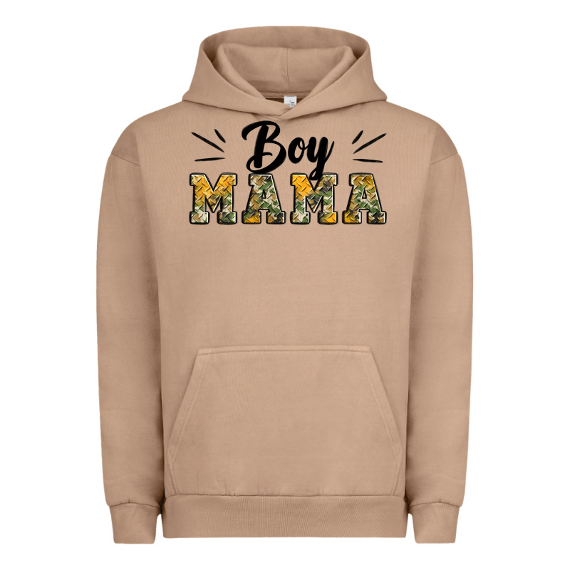 Boy Mama Camouflage Pattern Mother's Day Urban Hoodie by Artiststas | Teevron