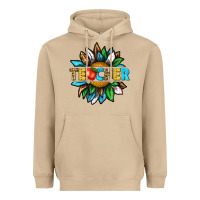 Mushroom teacher sunflower tbw Heavyweight Hoodie - texasbilliewilder