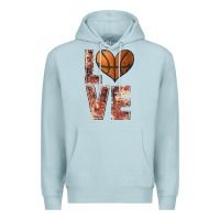 Blue Mist basketball love Premium Hoodie - JahusDesignShop