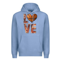 Colony Blue basketball love Premium Hoodie - JahusDesignShop