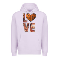 Lilac basketball love Premium Hoodie - JahusDesignShop