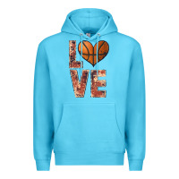 Ocean Blue basketball love Premium Hoodie - JahusDesignShop