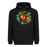 Black teacher sunflower Heavyweight Hoodie - texasbilliewilder
