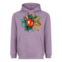 Lavender teacher sunflower Heavyweight Hoodie - texasbilliewilder