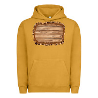 Pigment Peanut Butter wood leopard and shimmer background 3200x2400 Urban Hoodie - AdoDesignShop