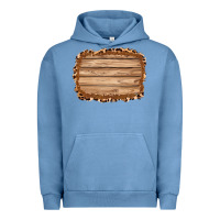 Pigment Pebble Blue wood leopard and shimmer background 3200x2400 Urban Hoodie - AdoDesignShop
