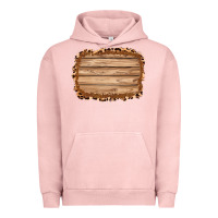 Pigment Salmon wood leopard and shimmer background 3200x2400 Urban Hoodie - AdoDesignShop