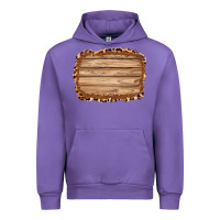 Tulip wood leopard and shimmer background 3200x2400 Urban Hoodie - AdoDesignShop