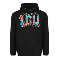 Black icu intensive care unit Heavyweight Hoodie - Zillion Design Studio