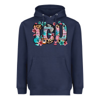 Navy icu intensive care unit Heavyweight Hoodie - Zillion Design Studio