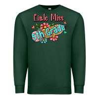 Sports Green little miss fifth grade Premium Sweatshirt - RanaPortraitStore