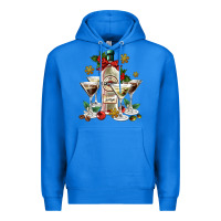 True Royal Christmas martini  and martini bottle Premium Hoodie - AdoDesignShop