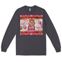 Smoke easter pink camouflage egg hunter  bunny Long Sleeve Tee - BarkalooDesign