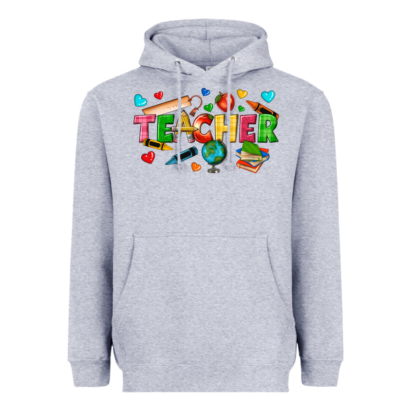 Teacher Heavyweight Hoodie by texasbilliewilder | Teevron