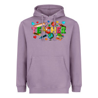 Lavender teacher Heavyweight Hoodie - texasbilliewilder