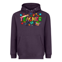 Plum teacher Heavyweight Hoodie - texasbilliewilder