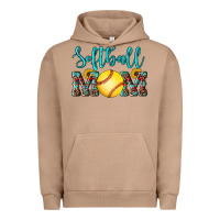 Pigment Burro western leopard  sunflowers glitter mom softball Urban Hoodie - Artiststas