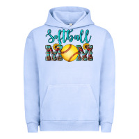 Pigment Grape Ice western leopard  sunflowers glitter mom softball Urban Hoodie - Artiststas
