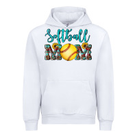White western leopard  sunflowers glitter mom softball Urban Hoodie - Artiststas