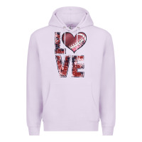 Lilac football love Premium Hoodie - JahusDesignShop