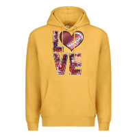 Mustard football love Premium Hoodie - JahusDesignShop