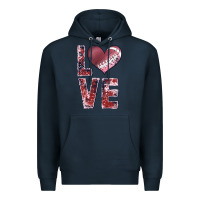 Navy football love Premium Hoodie - JahusDesignShop