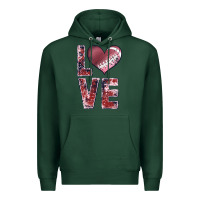 Sports Green football love Premium Hoodie - JahusDesignShop