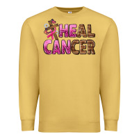 Antique Gold Heal Cancer Premium Sweatshirt - texasbilliewilder