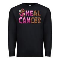 Black Heal Cancer Premium Sweatshirt - texasbilliewilder