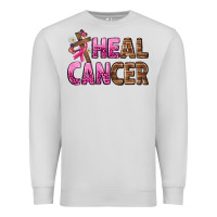 Dove Grey Heal Cancer Premium Sweatshirt - texasbilliewilder