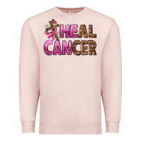 Pale Pink Heal Cancer Premium Sweatshirt - texasbilliewilder