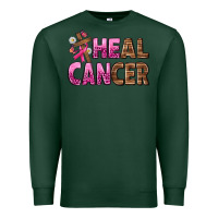 Sports Green Heal Cancer Premium Sweatshirt - texasbilliewilder